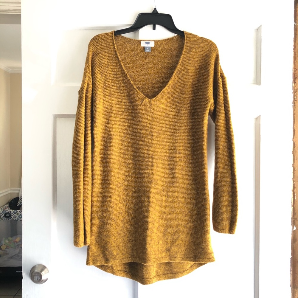 Deep v sweater
